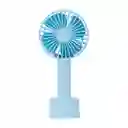 Ventilador Mini de Mano Con Base 1200 Mah Azul Miniso