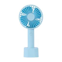 Ventilador Mini de Mano Con Base 1200 Mah Azul Miniso