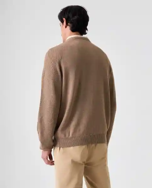 Buzo Hombre Café Talla M 882G021_CAF171327 Americanino