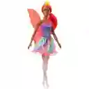 Barbie Muñeca Hada Con Vestido Brillante