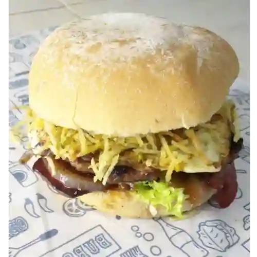 Combo Hamburguesa Bacon