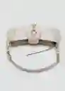Bolso P Amazona Offwhite Talla 99 Mujer Mango