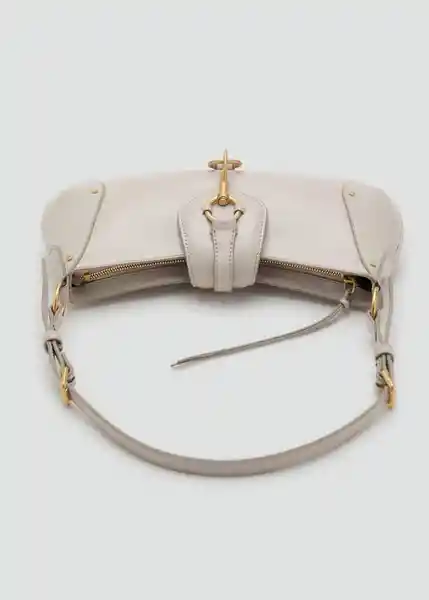 Bolso P Amazona Offwhite Talla 99 Mujer Mango