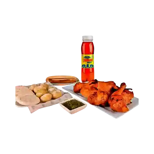 Pollo Asado y Gaseosa 1.5 l