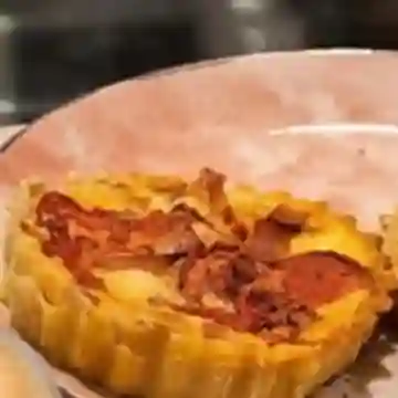 Quiche Peppero-ni y Tomate