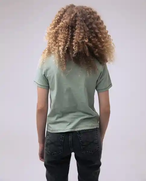  Camiseta Mujer Verde Talla Xl 600D004 AMERICANINO 