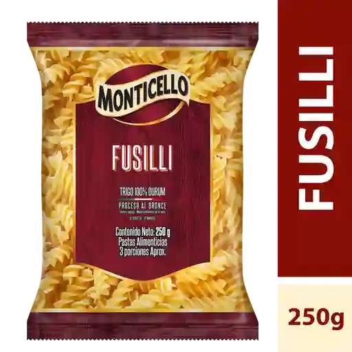 Monticello Pastas Fusilli 250 g