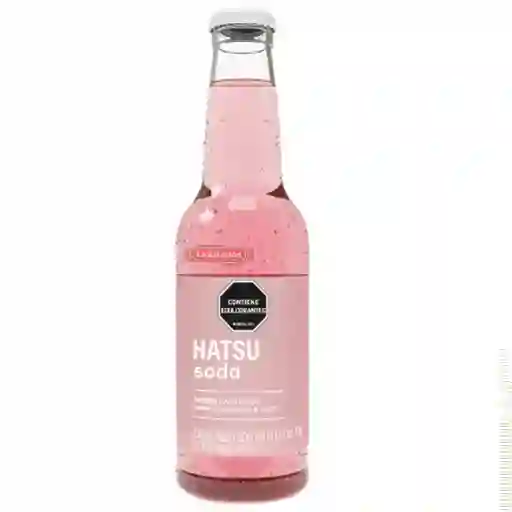 Soda hatsu frambuesa y rosas 300 ml