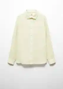 Camisa Avispag Menta Talla L Hombre Mango