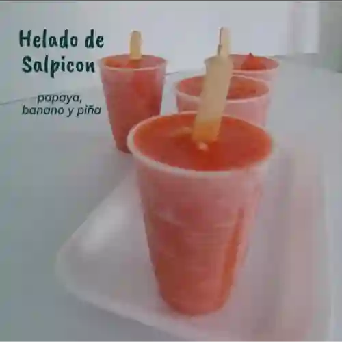 Helado Salpicon