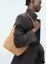 Bolso P Carnaby Camel Talla 99 Mujer Mango