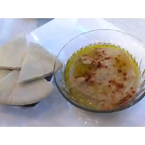 Hummus Arabe 8 Onzas+ Pan Arabe 60grms