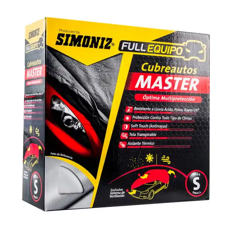 Full Equipo Cubre Auto Master Talla S