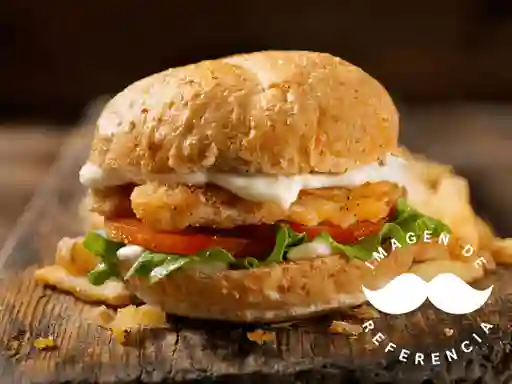 Hamburguesa crunch