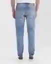 Jean Slim Fit- Famous Azul Cristalino Claro T 32/32 Chevignon
