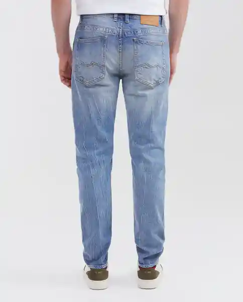 Jean Slim Fit- Famous Azul Cristalino Claro T 32/32 Chevignon
