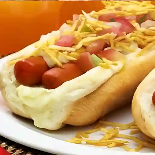 Perro doble salchicha