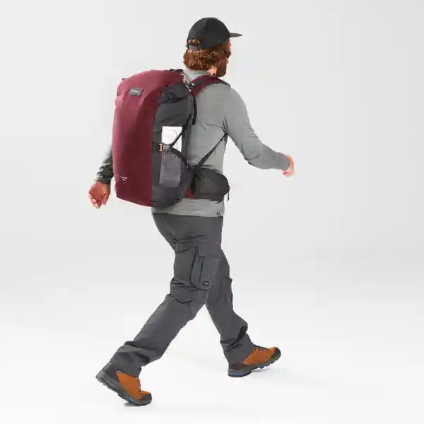 Forcalz Morral Para Trekking de Viaje Equipaje de Mano Vinotinto