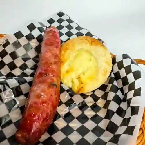 Chorizo Santa Rosano + 1 Arepanona