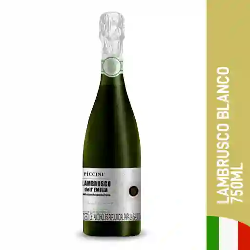 Piccini Vino Blanco Variedad Lambrusco Botella 750 ml
