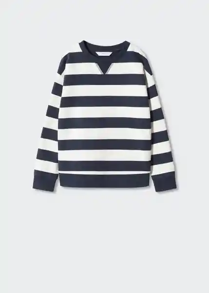 Buzo Sudadera Campus Navy Talla 08 Niños Mango