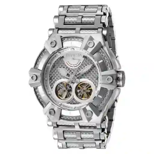 Reloj Carbón Hawk Hombre Plateado INV37287 Invicta