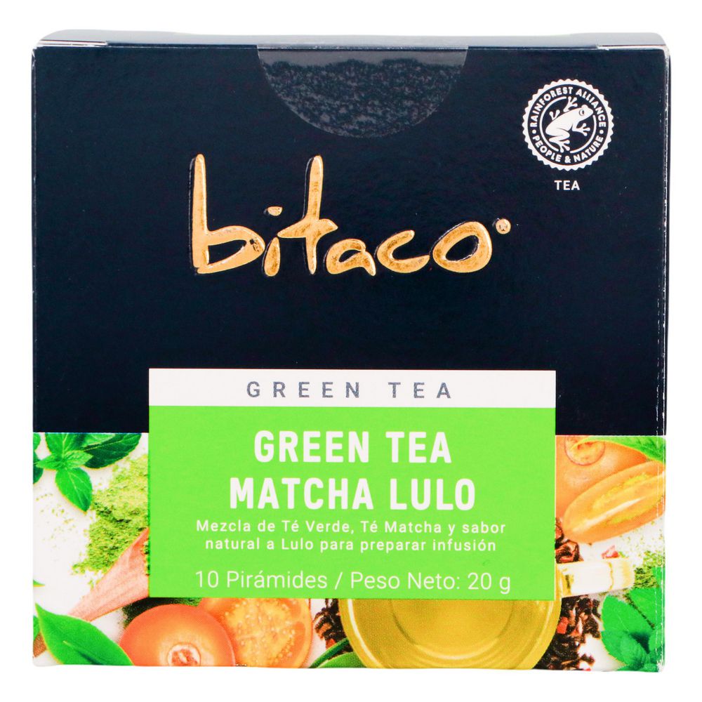 Bitaco Té Verde Matcha Lulo 20 g