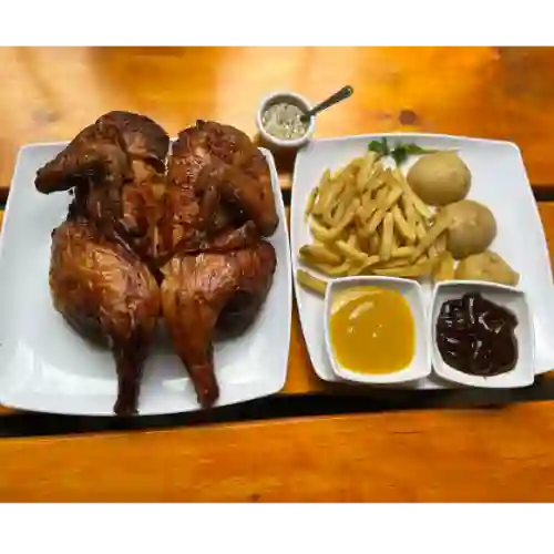 1 Pollo Al Limón con Papa a la Francesa