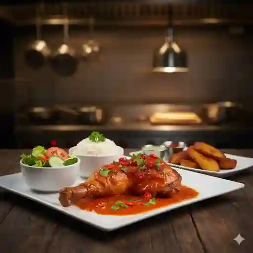 Pollo Asado Picante Cuarto