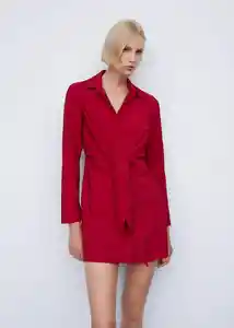 Vestido Sanse Rojo Talla L Mujer Mango