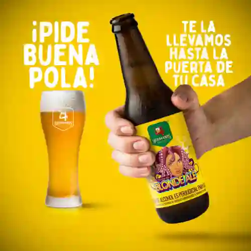 4 Hermanos Blonde Ale 330ml
