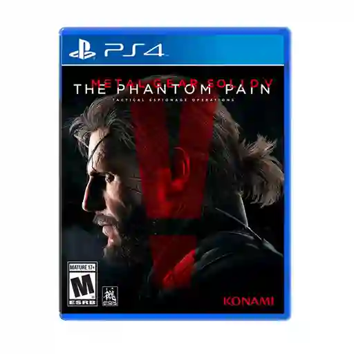 Videojuego Metal Gear Solid V The Phantom Pain PlayStation 4