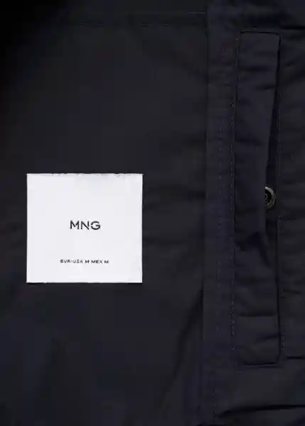 Chaqueta Jon Navy Talla M Hombre Mango