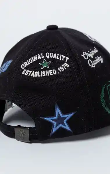 Gorra Unisex Negro Talla M 752G502_NEG190303 Americanino