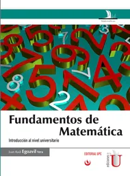 Fundamentos de Matemàtica, Introducciòn al Nivel Universitario