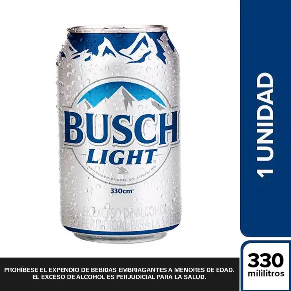 Busch Light Cerveza 330 mL