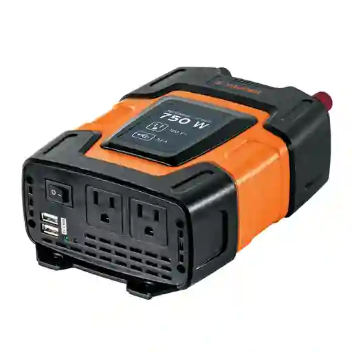 Truper Inversor de Corriente 12V a 110V de 750W