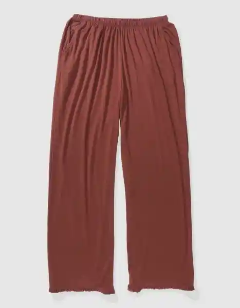 Pijama Aerie Vinotinto Talla Medium 1855677 American Eagle