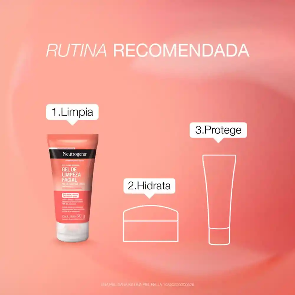 Limpiador Facial NEUTROGENA® Deep Clean Intensive Grapefruit Gel 60 Gr