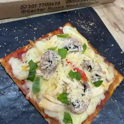 Pizza Keto de Pollo