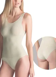 Tall Body Invisible Tanga Mujer Piel a L-XL