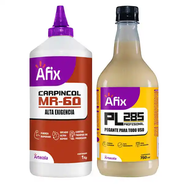 Afix Adhesivo Montaje Carpintol + PL285