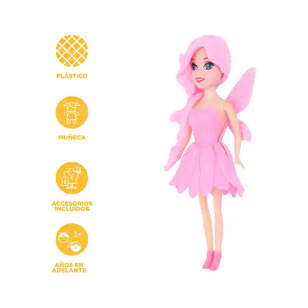 Muñeca la Niña de Las Flores 7" Miniso