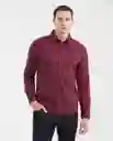 Camisa Dyed Manga Larga Morado Sombrío Ultraoscuro M Chevignon