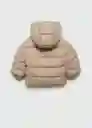 Abrigo Anorak Aldoal Vainilla Talla 66 Niños Mango