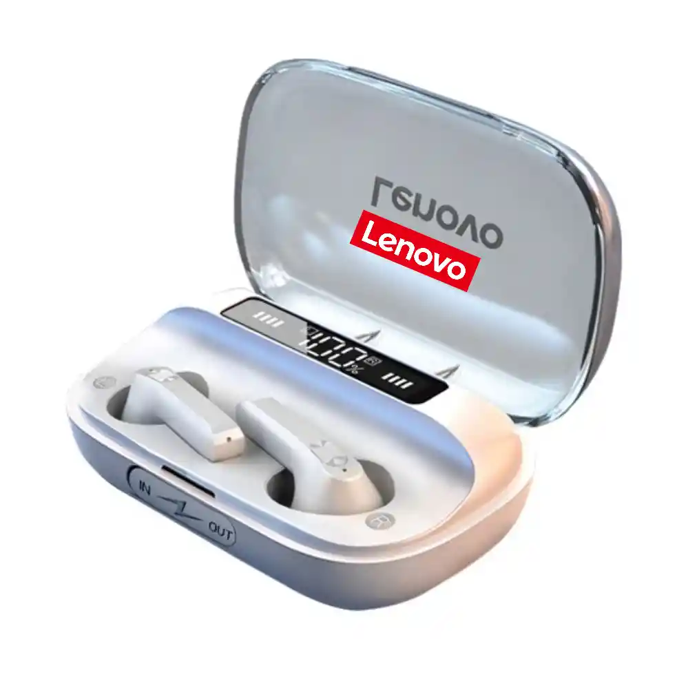 Lenovo Audifonos Bluetoothqt81 Blancoin Ear Cancelacion De Ruido