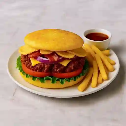 Patacón burguer especial