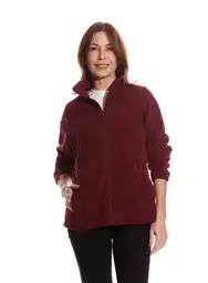 Bluss Chaqueta Básica Polar Mujer Vino Talla M