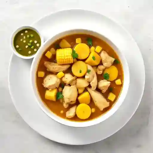 Taza De Sancocho De Gallina (Solo Los Domingos)