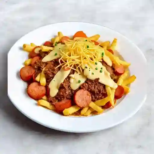 Salchipapa Especial Premium